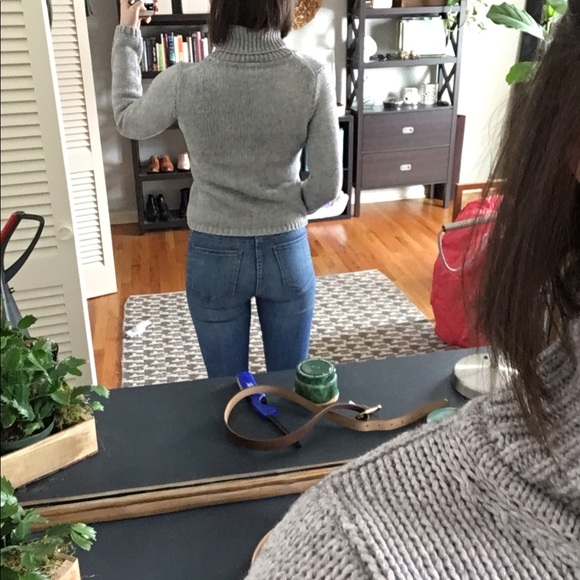 J. Crew Cotton-Cashmere Knit Turtleneck Sweater - Picture 5 of 5